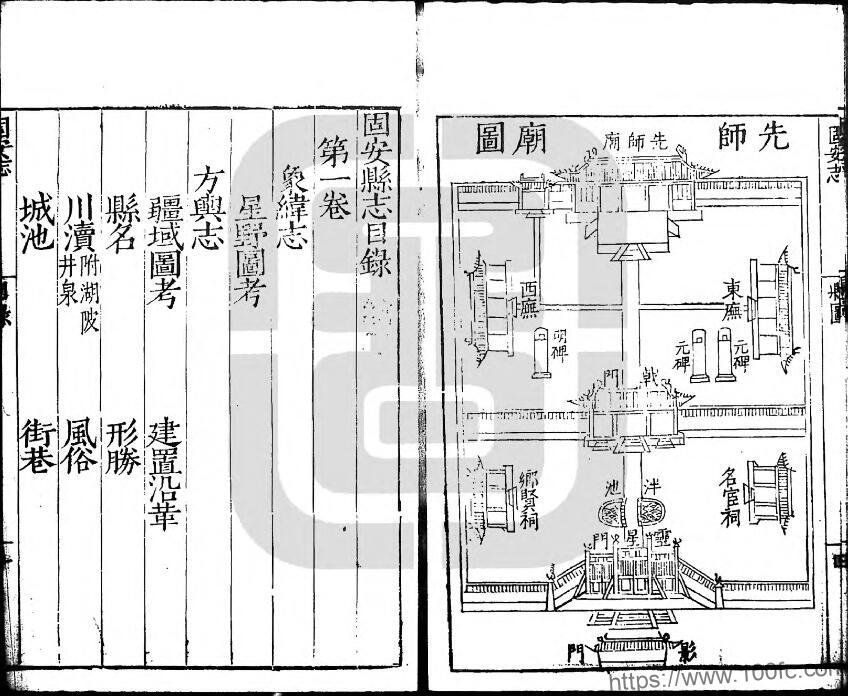 图片[1]-河北省廊坊市《嘉靖固安县志》9 明 何永庆修 苏志皋纂PDF高清电子版影印本下载-中国县志网